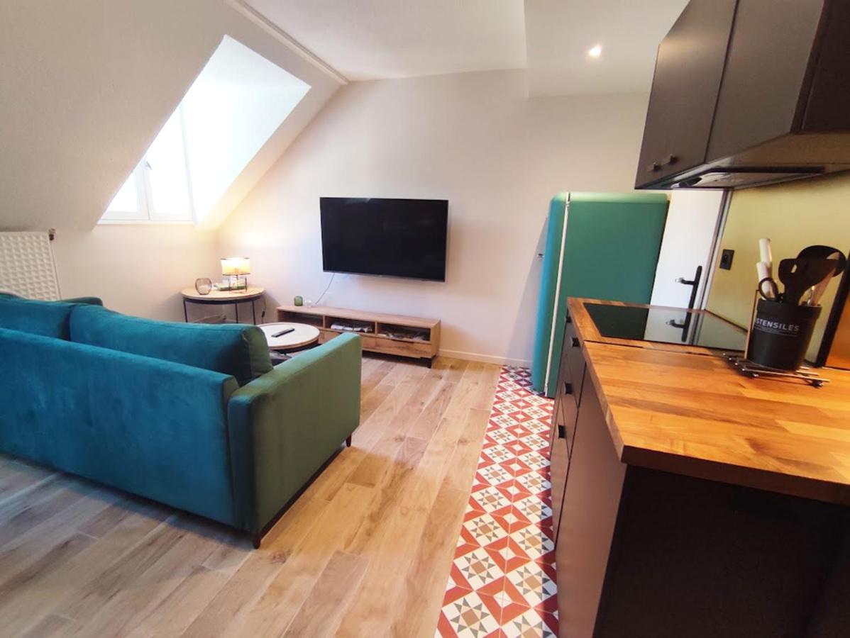 Au Cocon De Joy, T3 Duplex, Wifi, 4 Personnes Apartment Bagneres-de-Luchon Luaran gambar