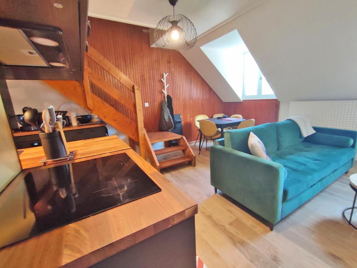 Au Cocon De Joy, T3 Duplex, Wifi, 4 Personnes Apartment Bagneres-de-Luchon Luaran gambar